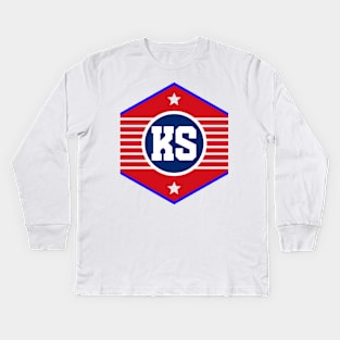 Kansas Kids Long Sleeve T-Shirt